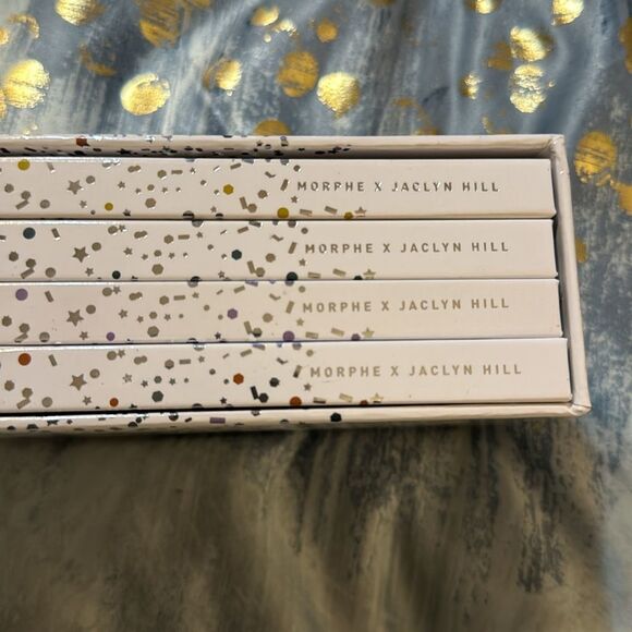 Jaclyn Hill X Morphe Eyeshadow THE VAULT Palette Set of 4 Authentic makeup - Picture 4 of 14